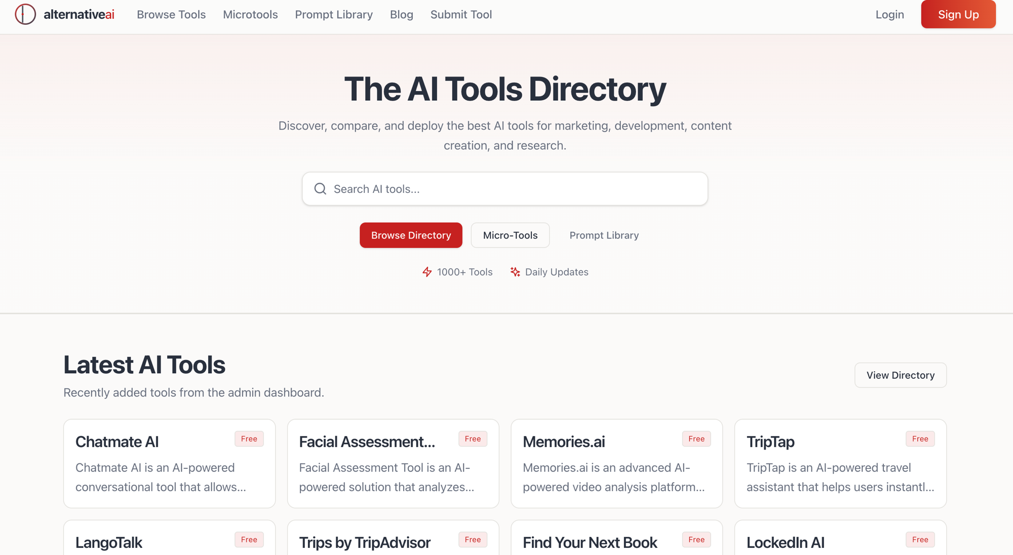 AlternativeAI.tools